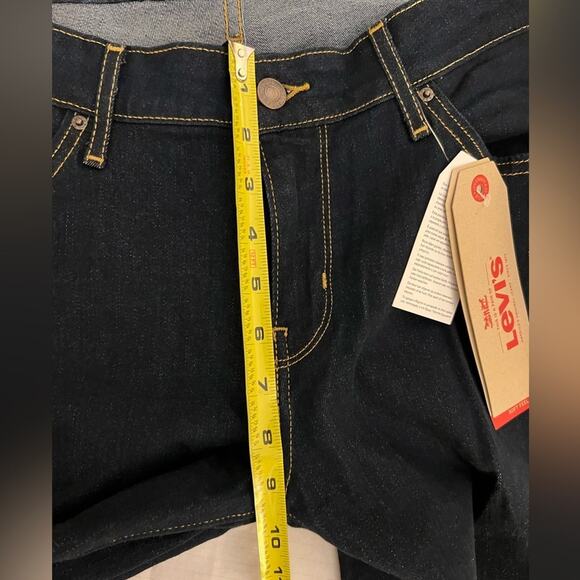 Levi Jeans 815 Curvy Boot Cut size 33 x 32 Blue Denim NWT - Picture 5 of 14